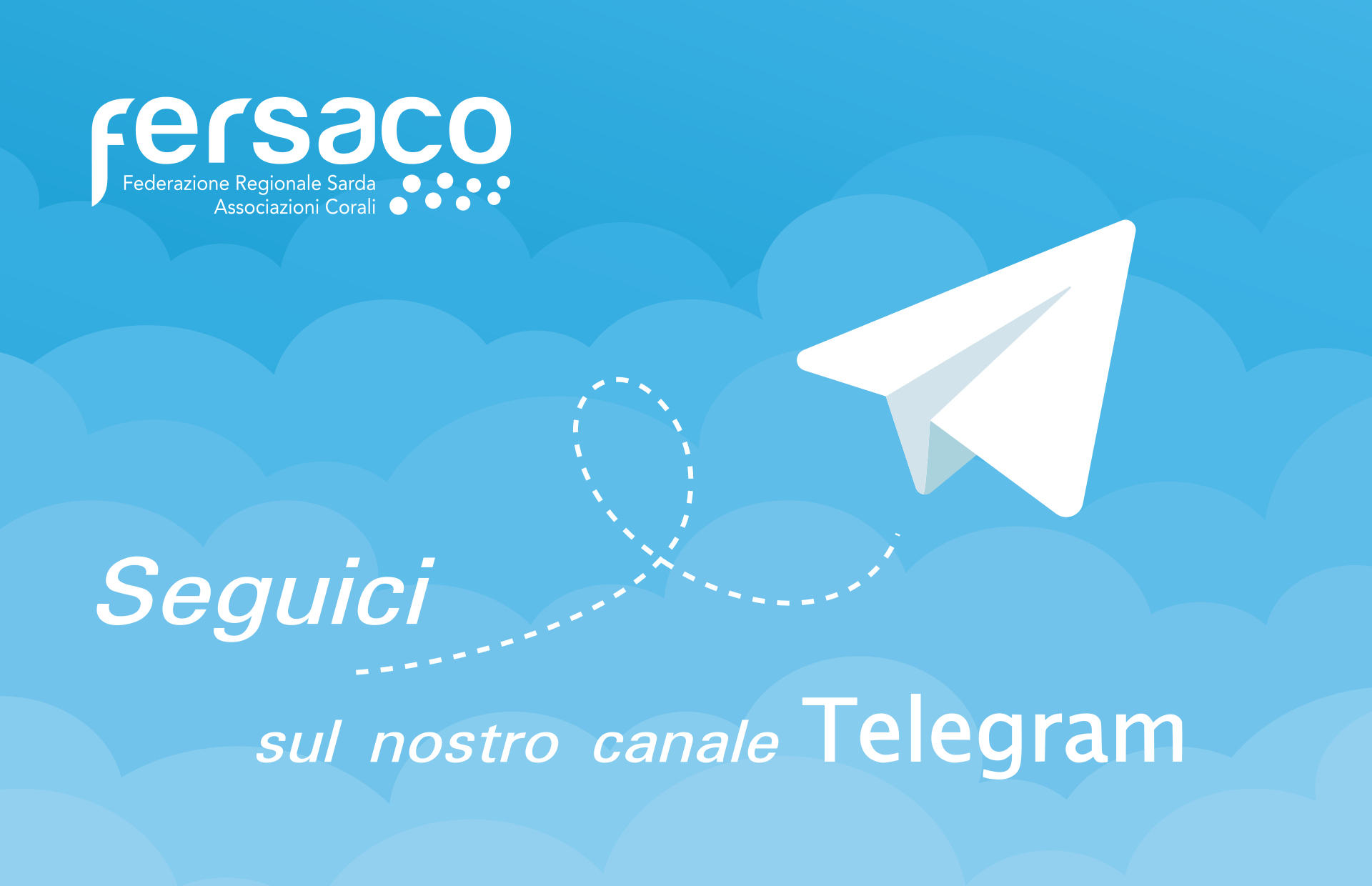 Seguici su telegram